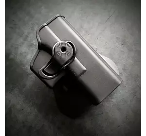 Кобура поясна пластикова під Glock 19 чорна